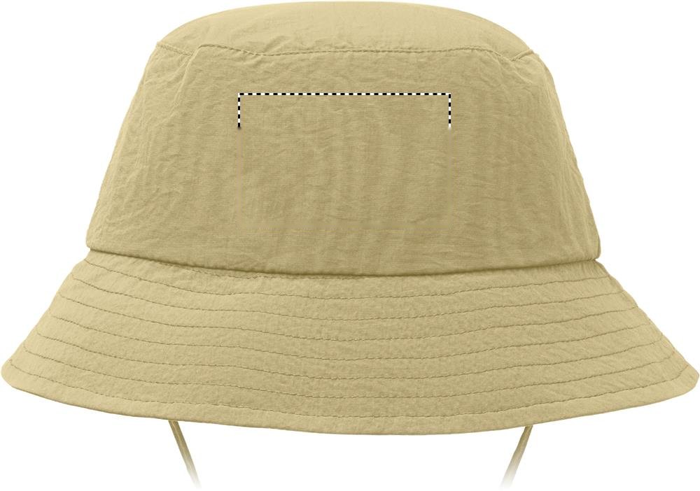PALMAR - Waterproof vissershoedje — drukvlak voorzijde