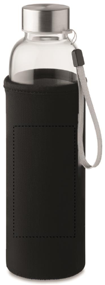 UTAH TEA - Drinkfles van glas — drukvlak etui