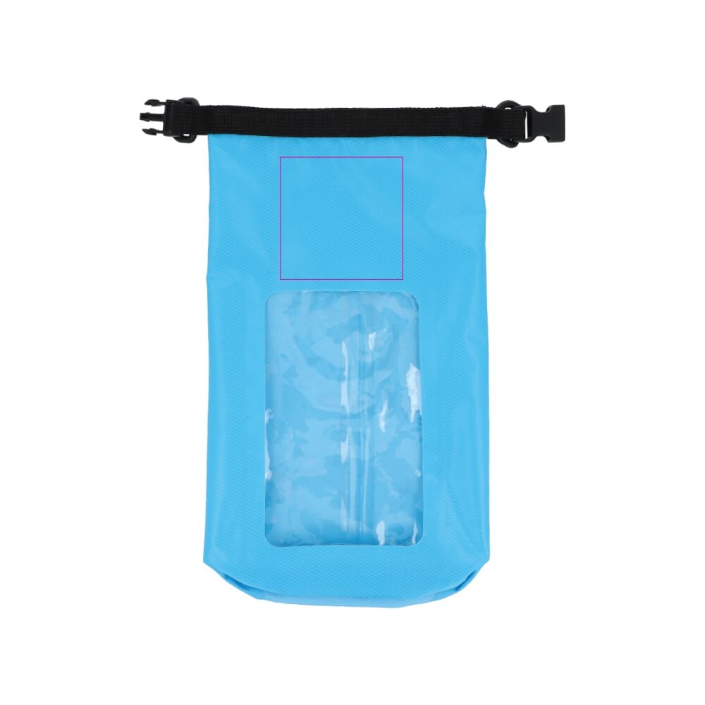 2L Ripstop Drybag voor Mobiele Telefoon IPX6 — drukvlak voorzijde