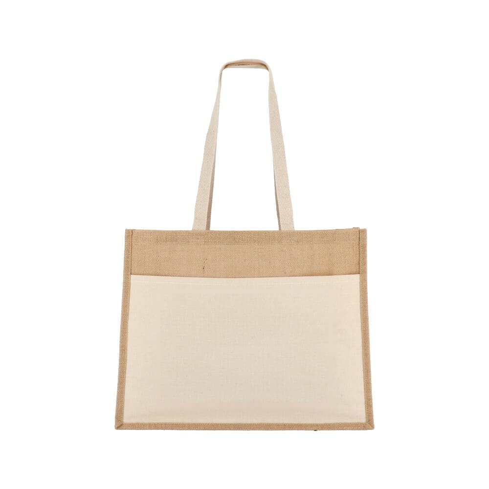 Jute Tote bag OEKO-TEX® 45 x 12 x 35cm 320g/m²