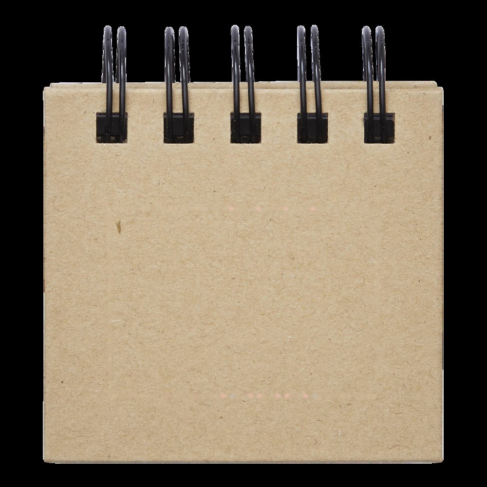 MULTI MEMO - Mini ringboek — drukvlak gecentreerd op de voorkant