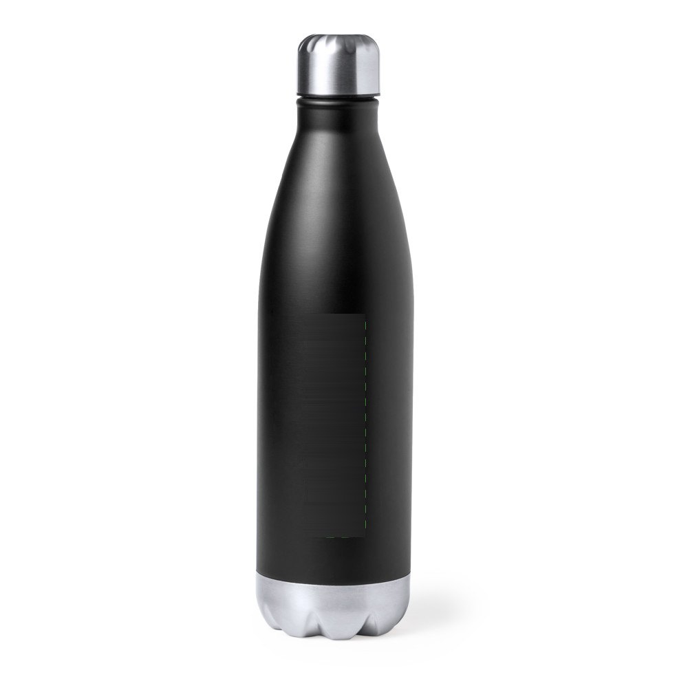 Thermoskan-Fles Willy — drukvlak gecentreerd zijde van de fles