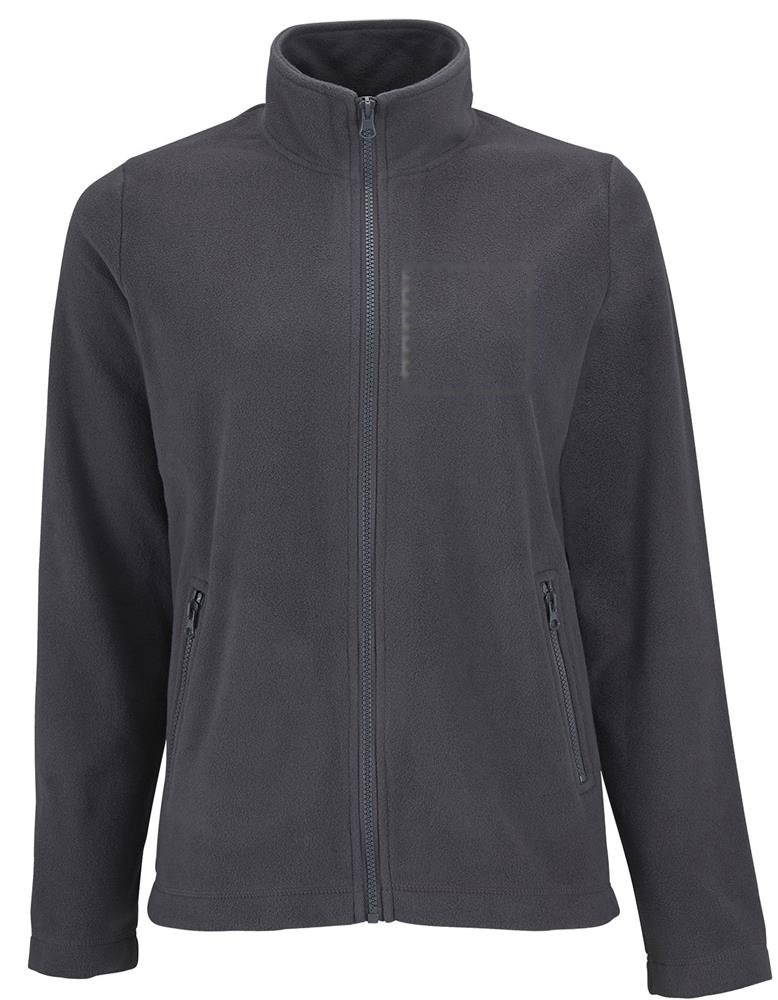 NORMAN WOMEN - NORMAN DAMES FLEECE 220 — drukvlak borst