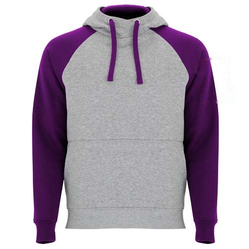 Badet 280 g/m² unisex tweekleurige hoodie — drukvlak linker bicep
