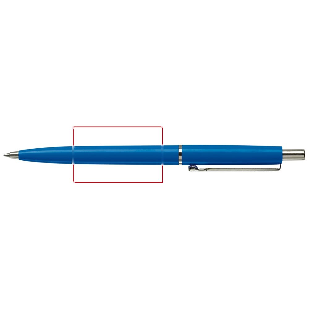 Balpen 925 Hardcolour — drukvlak 270 graden van de clip