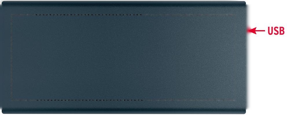 POWERFLAT 10C - 10000 mAh powerbank — drukvlak onderzijde