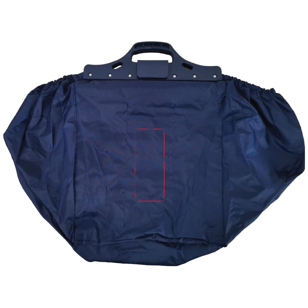 Lord Nelson BIG boodschappentas met koelvak 41x33x28 cm — drukvlak op de vak