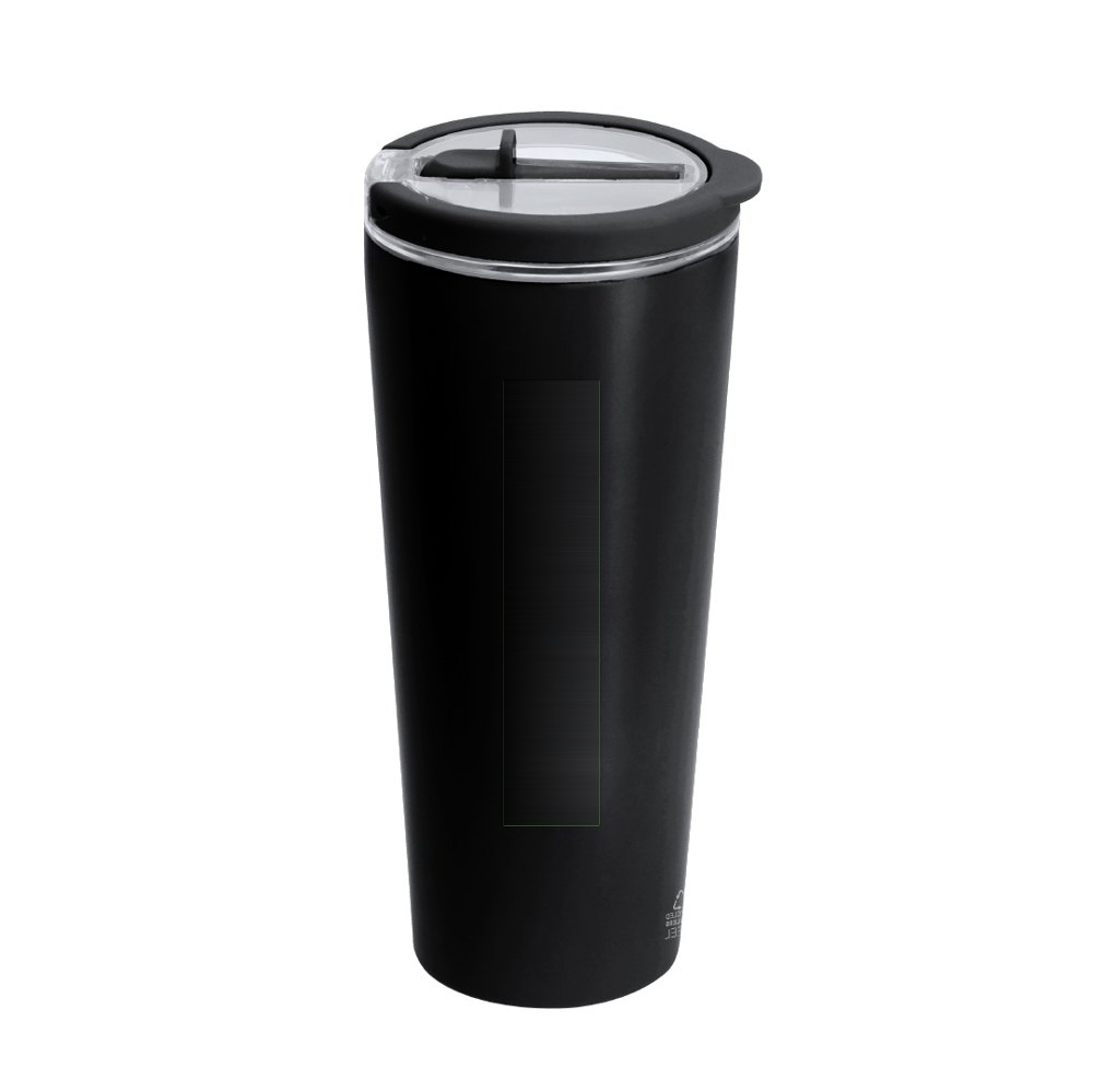 Beker-Fles Calten — drukvlak verticaal op de achterkant