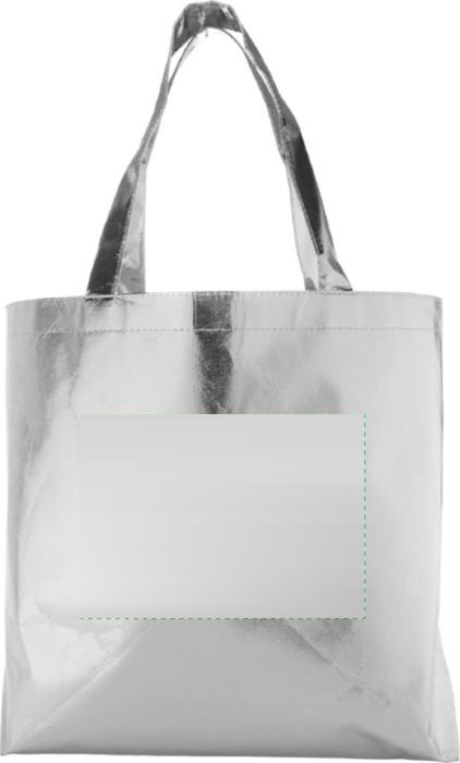 Boodschappentas Johnathan | Non-woven 80 g/m² | Gelamineerd — drukvlak achterzijde
