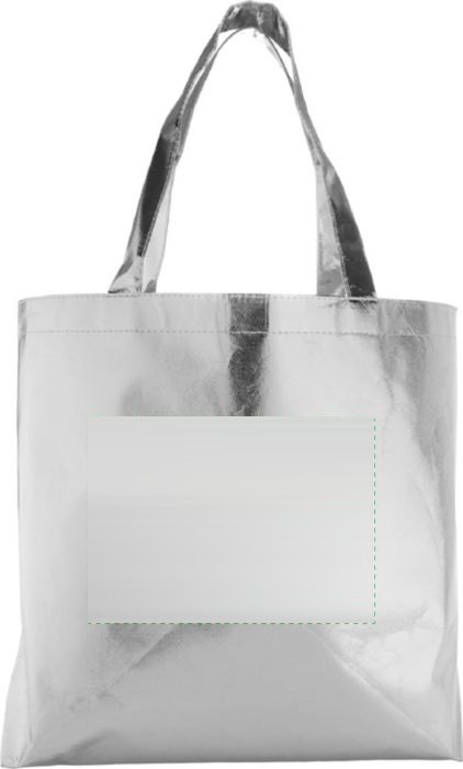 Boodschappentas Johnathan | Non-woven 80 g/m² | Gelamineerd — drukvlak voorzijde