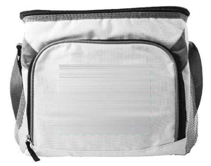 Koeltas Lance | Polyester 600D | 5 mm schuim — drukvlak voorzijde