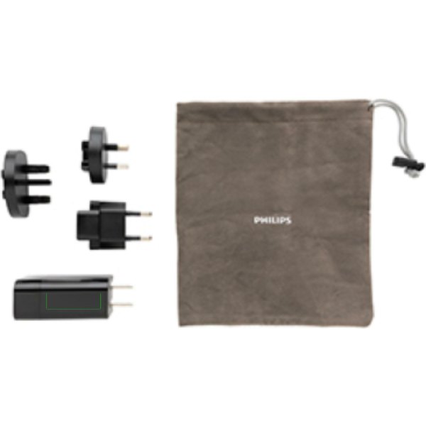 Philips 30W ultra snelle reisadapter set — drukvlak artikel bovenzijde