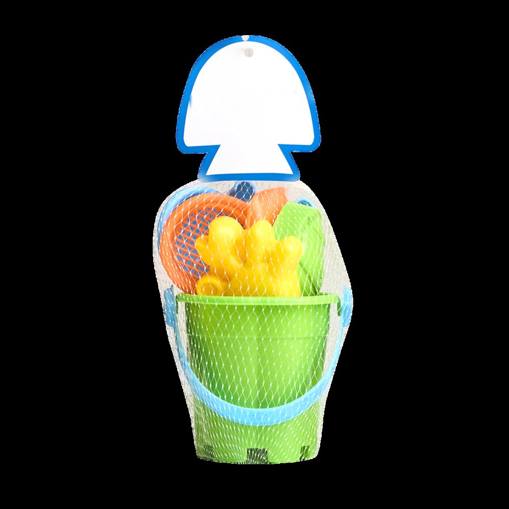 BEACHLIFE - 7-delige strandset — drukvlak op het papieren hartje