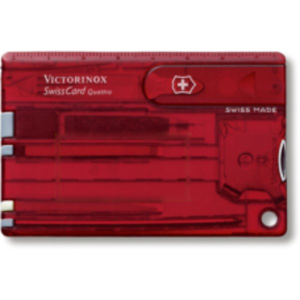VICTORINOX Swiss Card Classic 10 functies — drukvlak artikel voorzijde