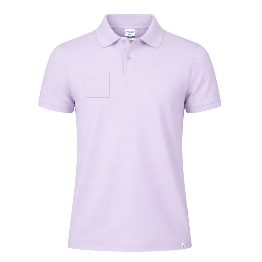 Volwassene T-Shirt Ment — drukvlak rechterborst