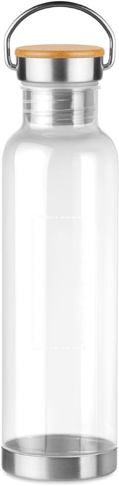 HELSINKI BASIC - Tritan drinkfles 800 ml — drukvlak achterzijde