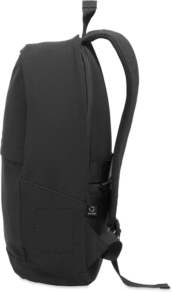 KOPER BACK - 15 inch laptop rugzak — drukvlak rechts vak