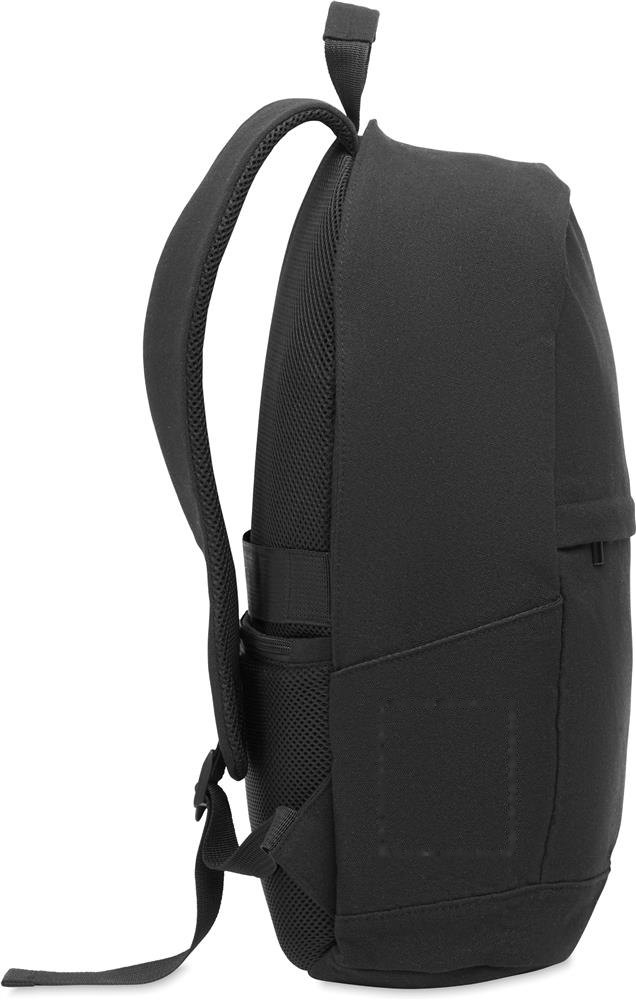 KOPER BACK - 15 inch laptop rugzak — drukvlak links vak