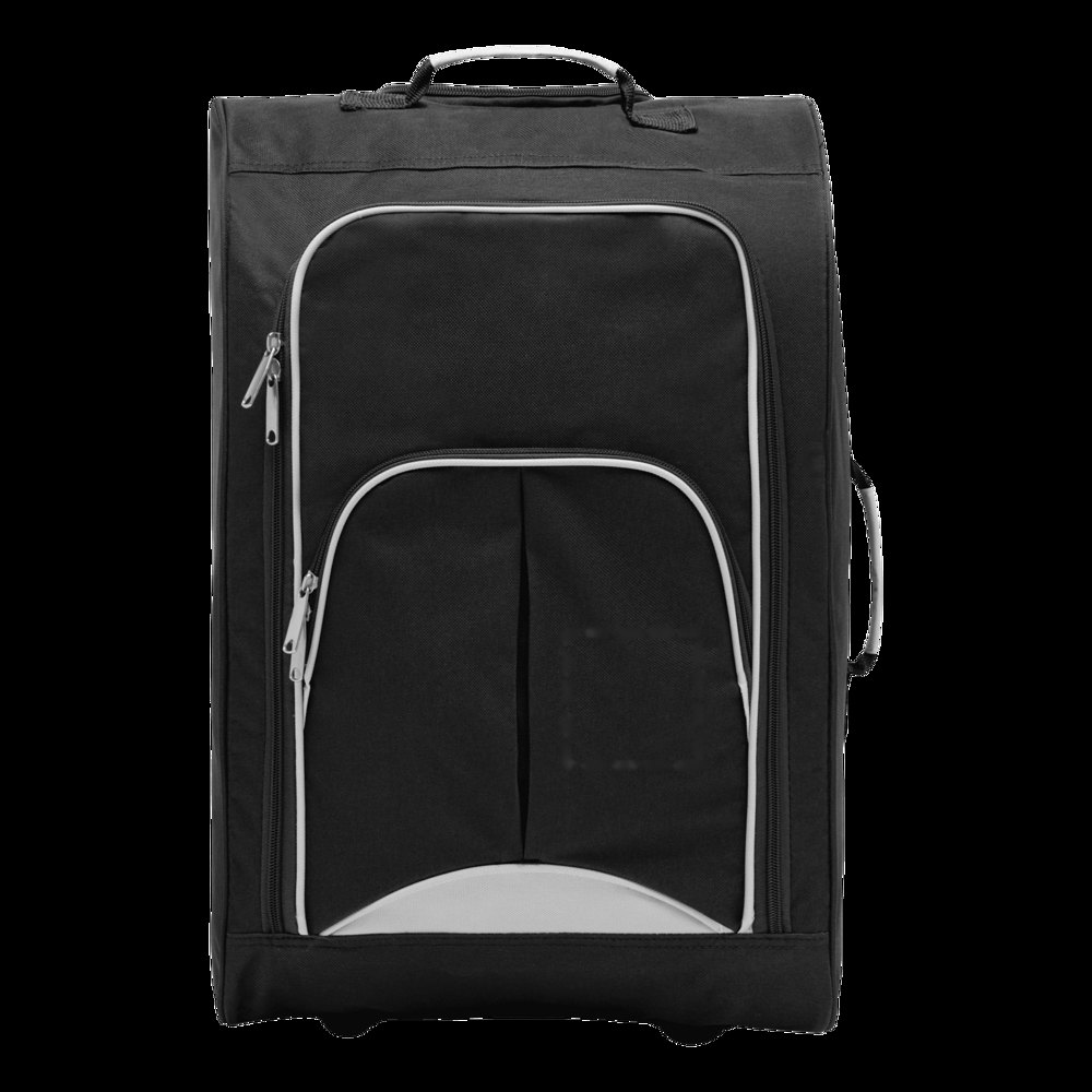 VIENNA - Trolley-boardcase van 600D polyester — drukvlak gecentreerd op de rechts small voorzijde vak