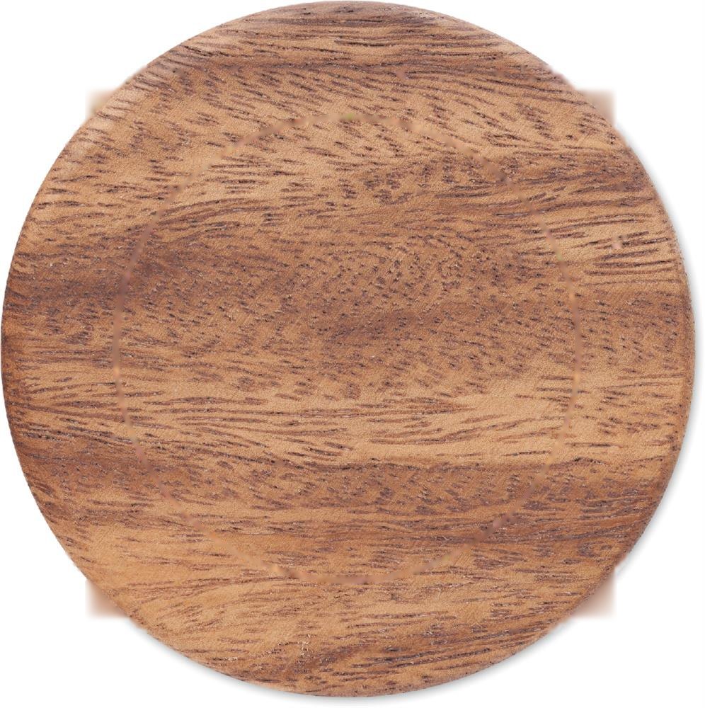 WALNUT - Enkelwandige beker 350ml — drukvlak deksel