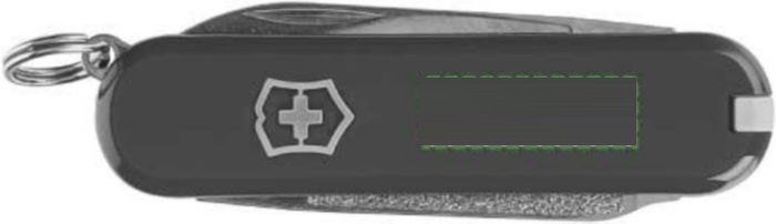 Victorinox zakmes Escort Red — drukvlak voorzijde