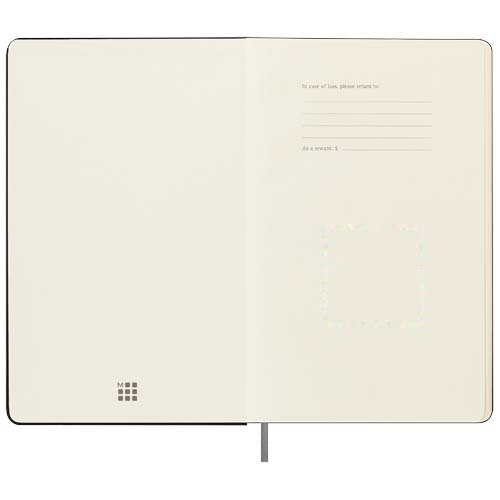 Moleskine Smart notitieboek - gelijnd L — drukvlak binnenzijde