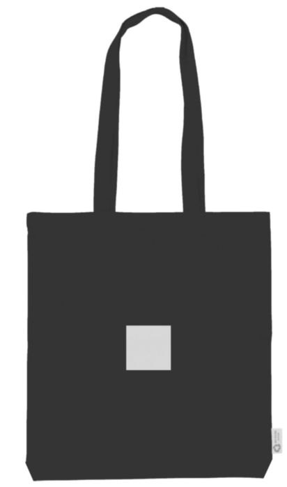 Boodschappentas Cassiopeia | Gerecycled katoen | 120 g/m² — drukvlak voorzijde