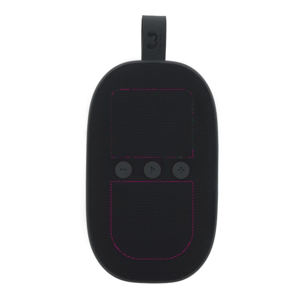 1RB6600 | Fresh 'n Rebel Rockbox Bold X waterproof TWS speaker — drukvlak voorzijde onder
