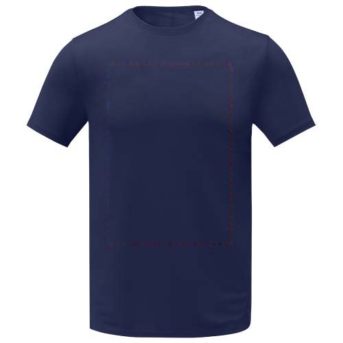 Kratos 105 g/m² cool fit heren T-shirt met korte mouwen — drukvlak impact volledige voorzijde
