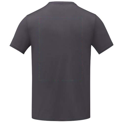 Kratos 105 g/m² cool fit heren T-shirt met korte mouwen — drukvlak impact hoog op de achterzijde