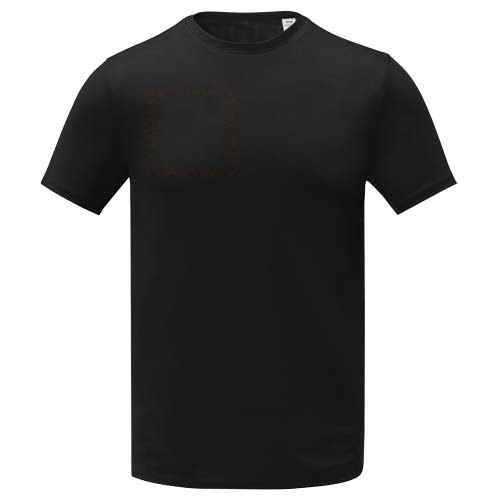 Kratos 105 g/m² cool fit heren T-shirt met korte mouwen — drukvlak rechter borst