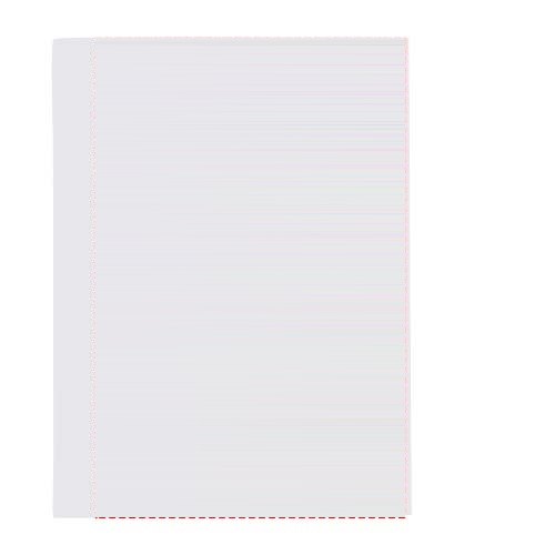Combi notes softcover markerset — drukvlak achterzijde (rug rechts)