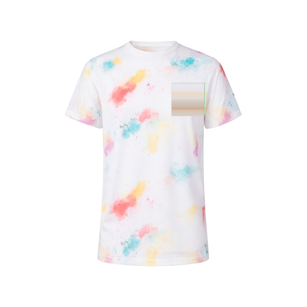 Kinder T-Shirt Hearvin — drukvlak linkerborst