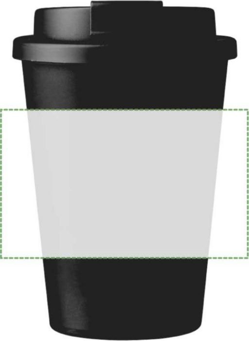 Dubbelwandige mok Gabriela | 350 ml — drukvlak rondom