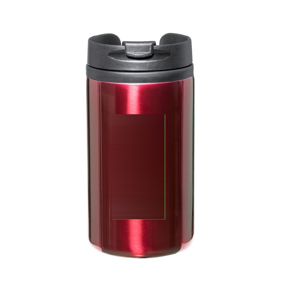 Beker-Fles Citrox — drukvlak op de dop voorzijde