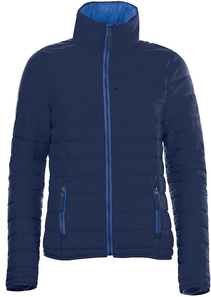 RIDE WOMEN - RIDEdames jas180g — drukvlak borst