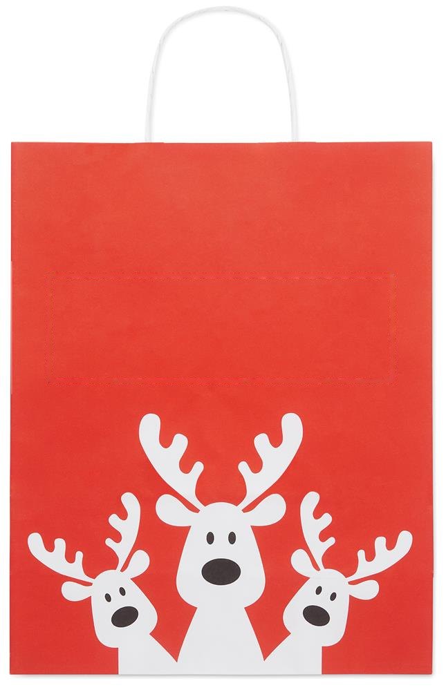 BAO LARGE - Papieren geschenkzakje (L) — drukvlak voorzijde