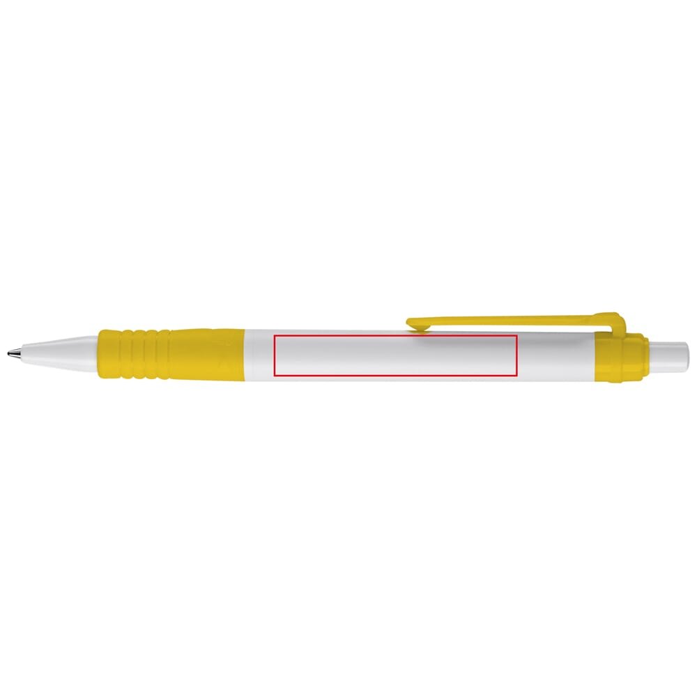 Balpen Vegetal Pen hardcolour — drukvlak 90 graden van de clip