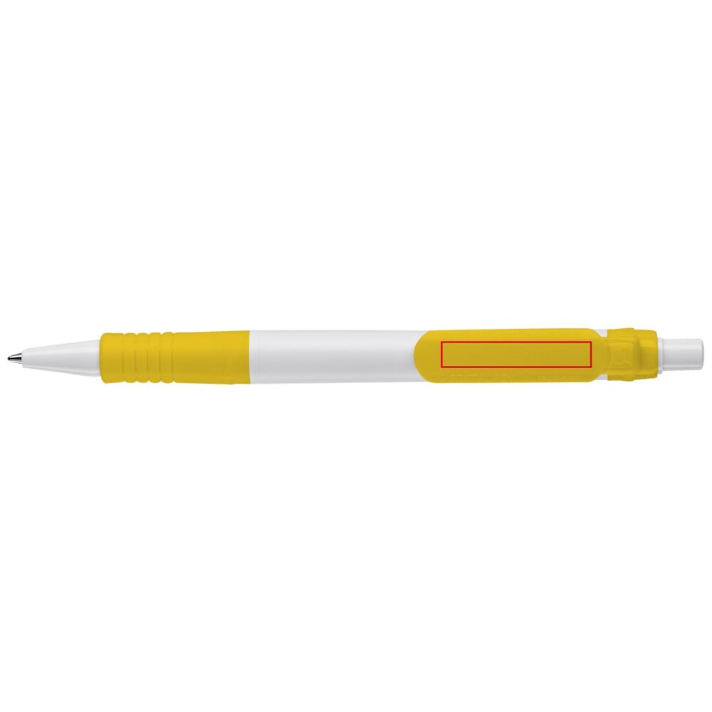 Balpen Vegetal Pen hardcolour — drukvlak op de clip