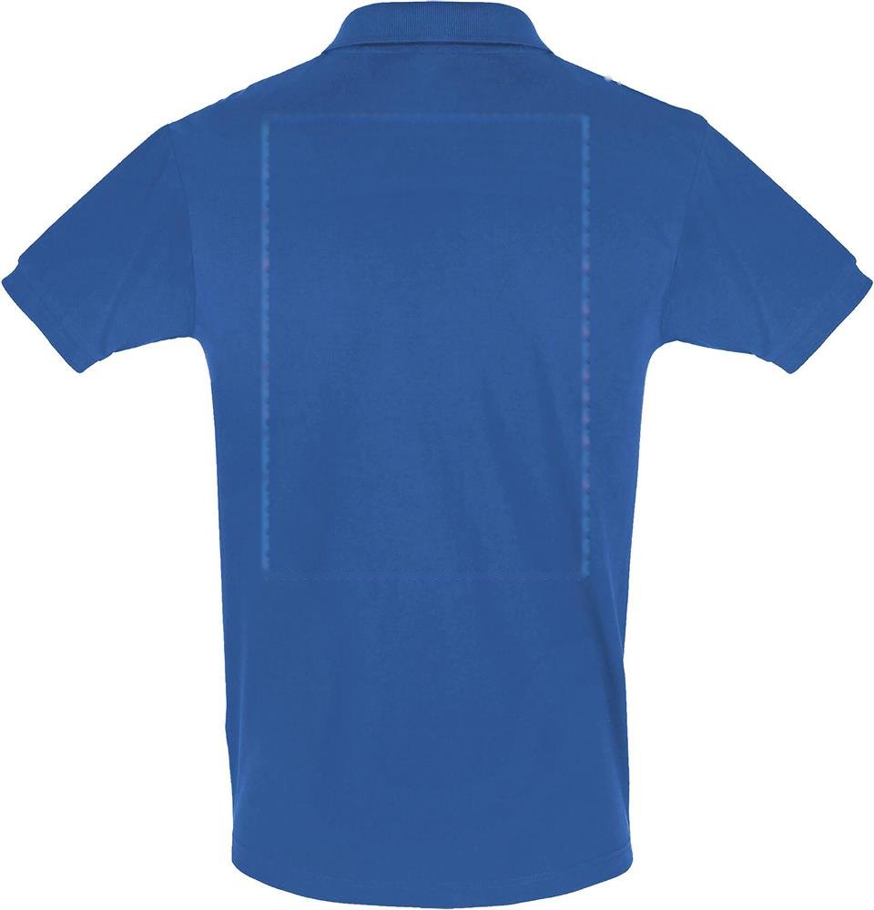 PERFECT MEN - PERFECT HEREN Polo 180g — drukvlak achterzijde