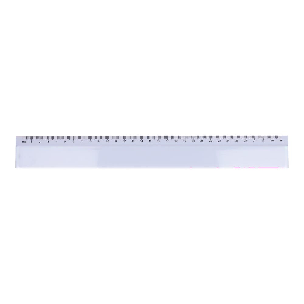 Liniaal 30cm — drukvlak bovenkant