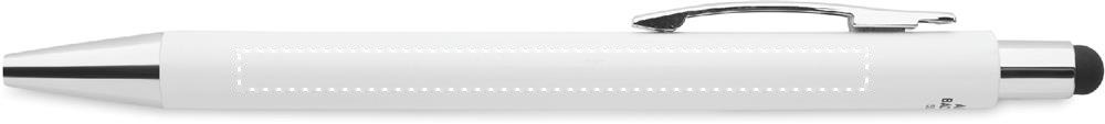 BLANQUITO CLEAN - Antibacteriële stylus balpen — drukvlak romp rechtshandig