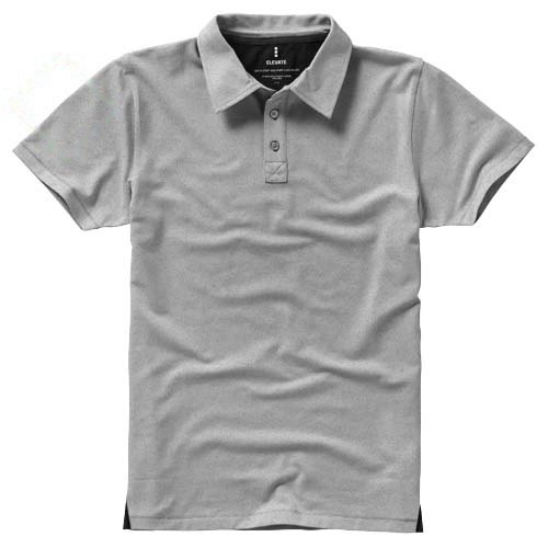 Markham 200 g/m² stretch herenpolo met korte mouwen — drukvlak rechter bicep