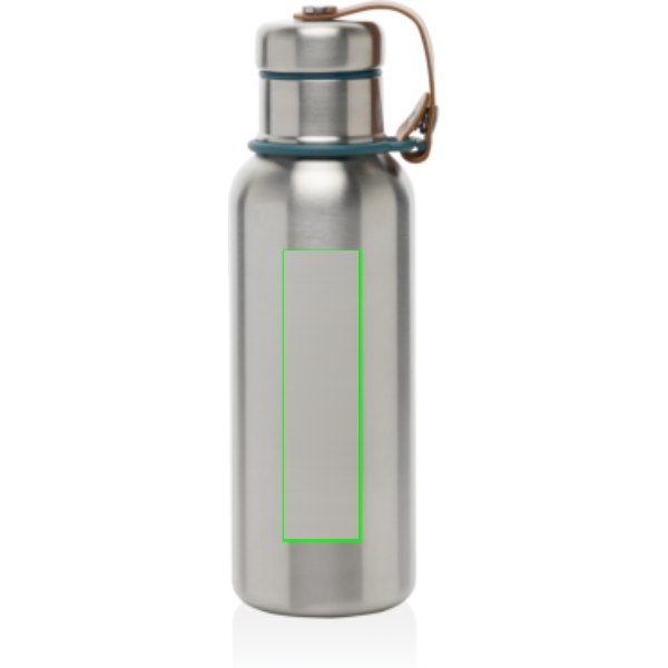Black+Blum Geïsoleerde Waterfles Groot 500ml — drukvlak artikel achterzijde midden
