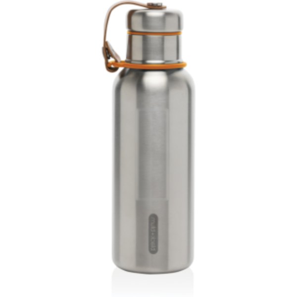 Black+Blum Geïsoleerde Waterfles Groot 500ml — drukvlak artikel voorzijde