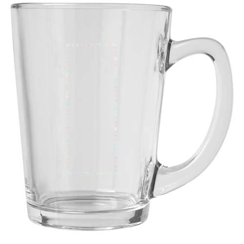 Zeni 2-delige theeglazenset — drukvlak 2de glas