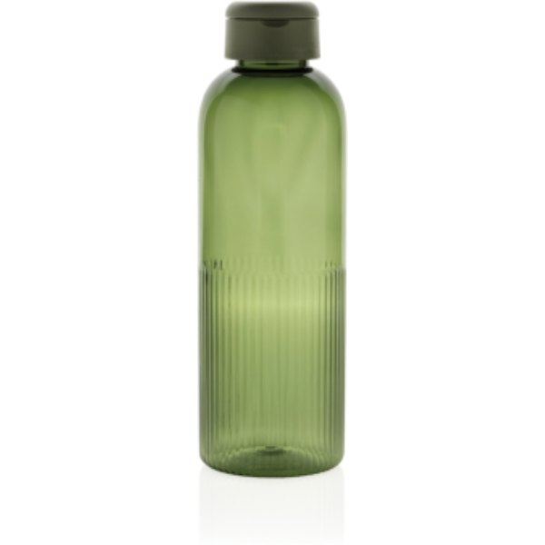 Ripple RCS RPET Lekvrije water fles met handvat 750ML — drukvlak artikel voorzijde