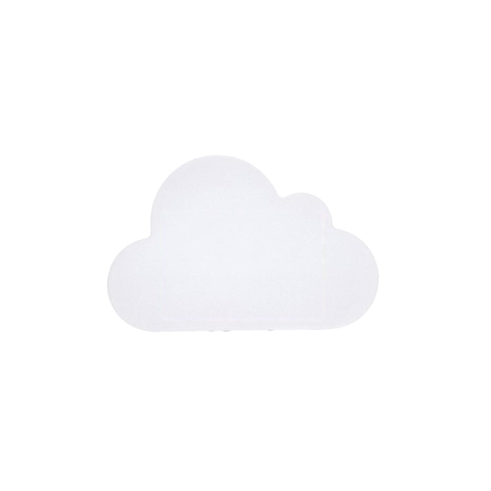 Anti-stress wolk — drukvlak midden op de voorkant