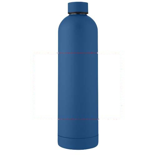 Spring 1l koperen vacuümgeïsoleerde fles — drukvlak rondom