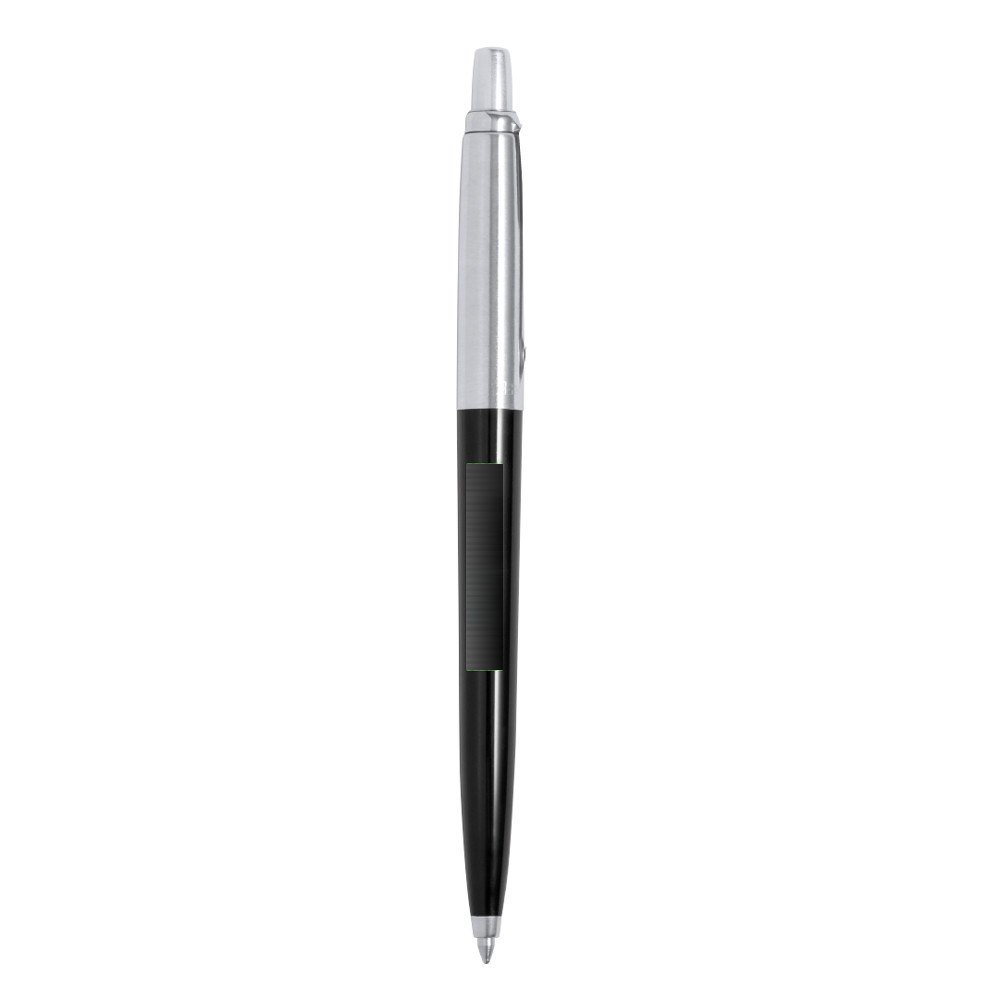 Pen Jotter Recycled — drukvlak houder achterzijde